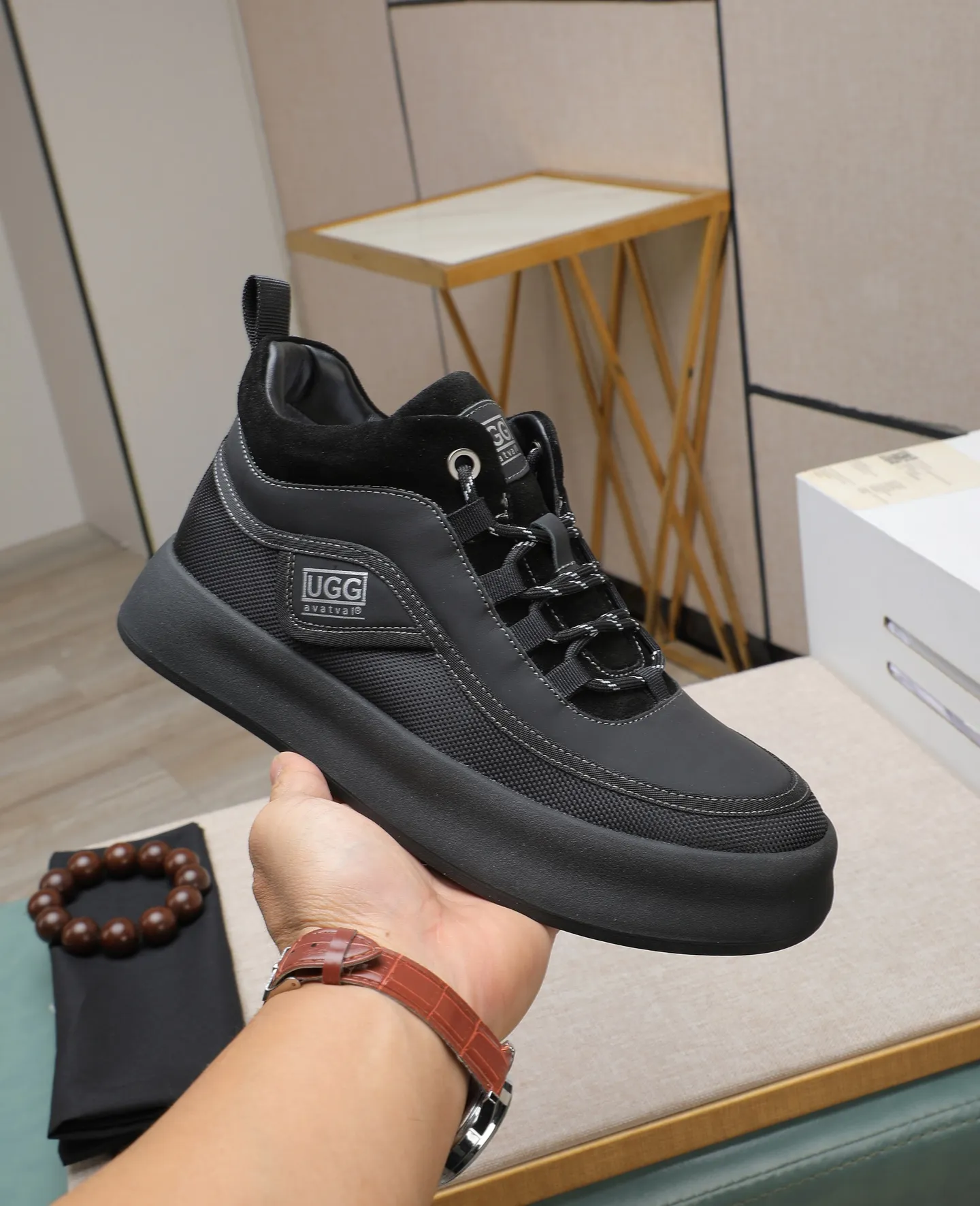 Men's shoes 💰660 IUGGI new retro presbyopia men's shoes, casual and versatile, full of high-end sense, fashionable, luxury and personalized style, joint style, retro presbyopia factor, full of handsome style, first layer suede cowhide, lining wool, rubber outsole, light and non-slip size: 39-44